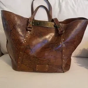 Patricia Nash leather satchel